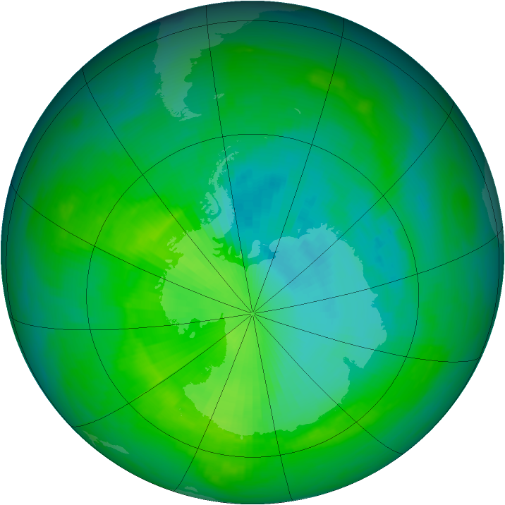 Ozone Map 1983-11-24